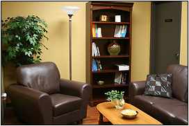 Individual therapy room. PHOTO: Miranda Giovannini