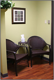 Atlantic Counselling Services waiting area . PHOTO: Miranda Giovannini